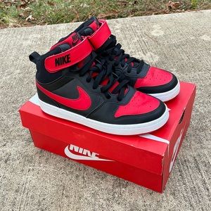 🔥 Nike Court Borough Mid 2 “bred toe” (GS) 🔥